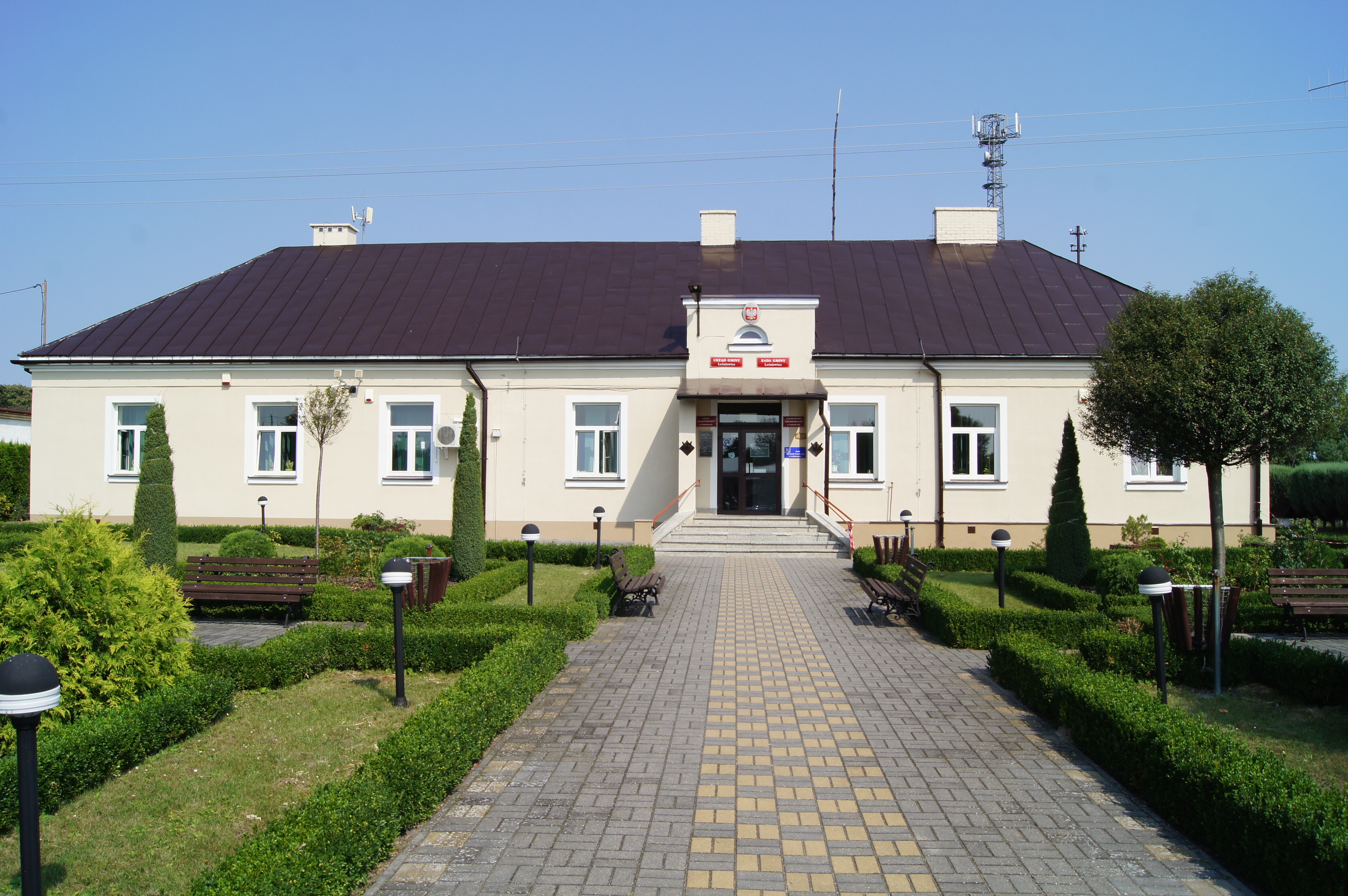 Budynek Urzędu Gminy Leśniowice